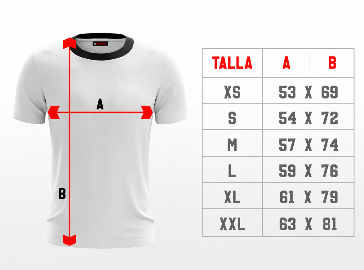Guía de tallas